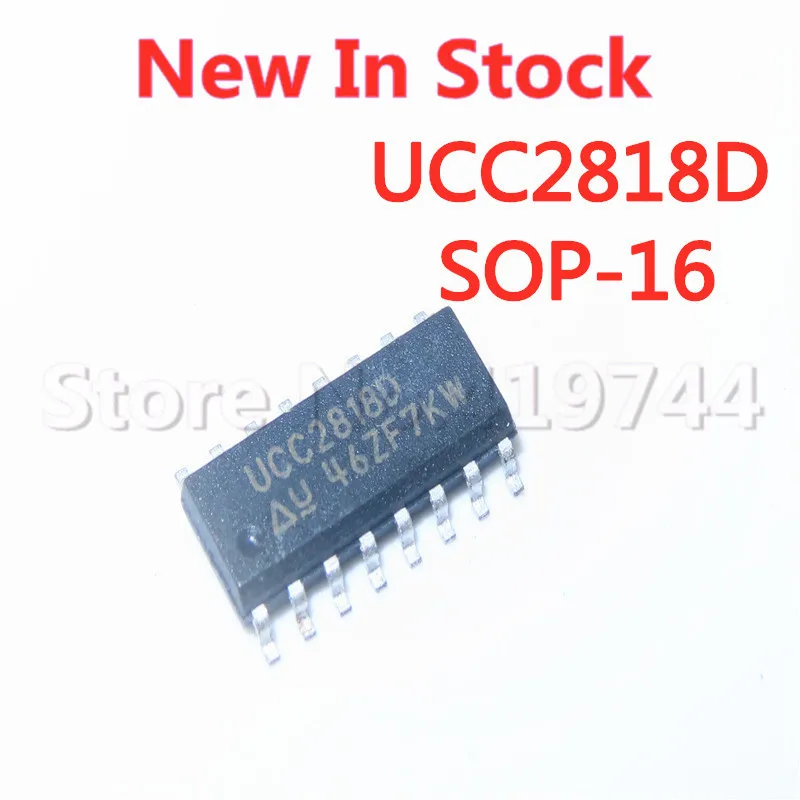 

5 шт./партия, чип управления питанием UCC2818D UCC2818DTR UCC2818 SOP-16 SMD LCD