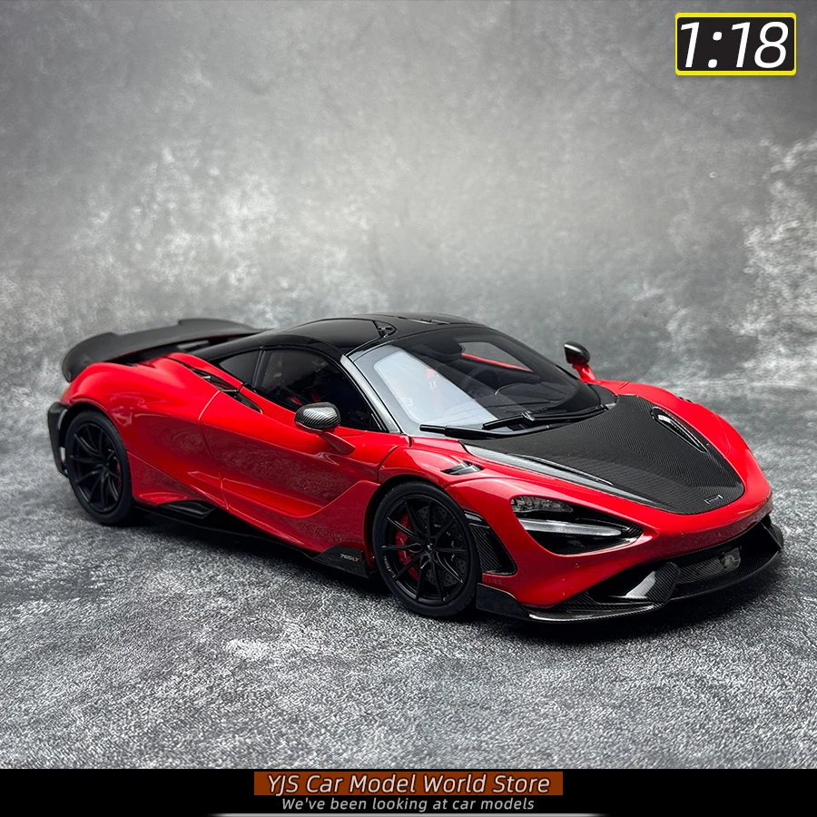 HPD 1:18 New 765LT Sports Car Alloy car Model Collection