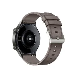 Premium 22mm Leather Strap for Smartwatches - Sport Band Bracelet Accessory (GRAY)