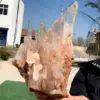 Natural Transparent White Quartz Crystal Cluster Specimen Healing 2