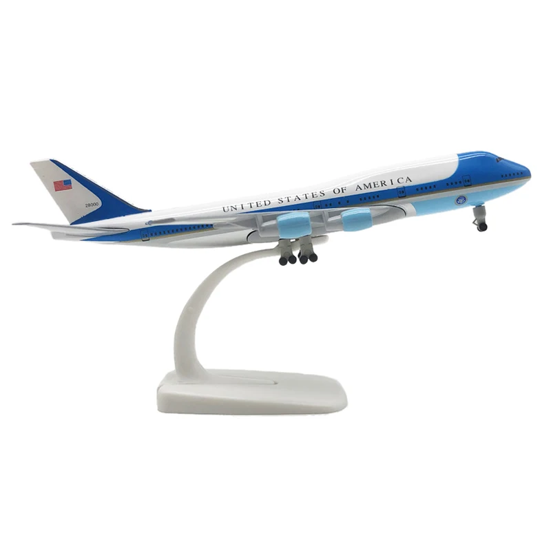 Diecast Alloy Airlines 8-Inch Collectible Model Airplane