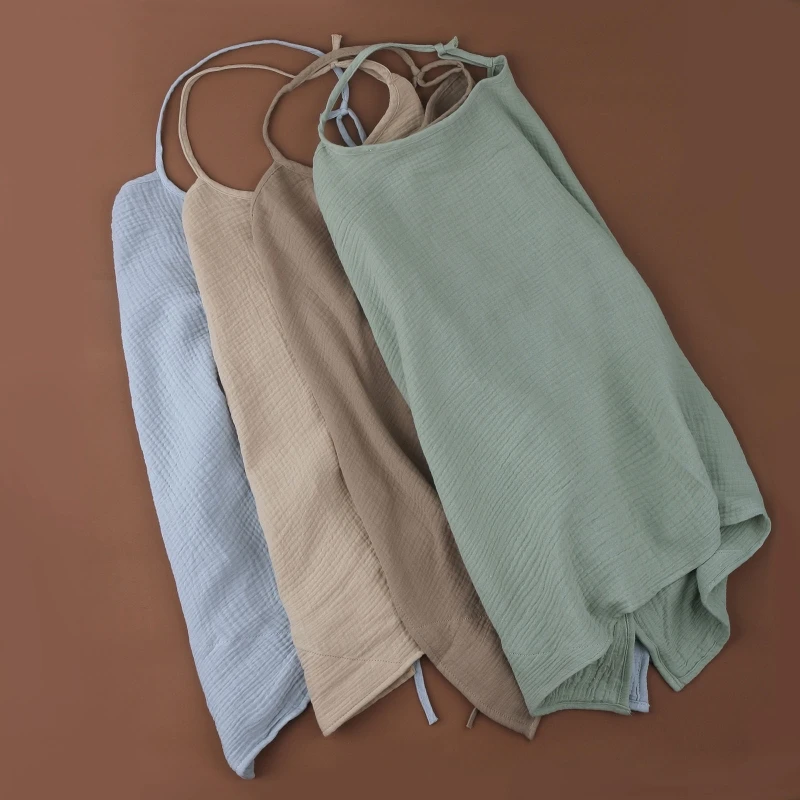 Cotton Nursing Cover Feeding Nursing Poncho for Baby Newborn Nursery Room Supply
