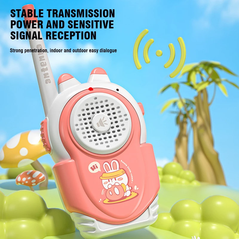 Walkie-Talkies Electronic Toy Intercom Machine Parent-Child Walkie Talkie Wireless Pager Outdoor Children's Toys for Kid Gift 5