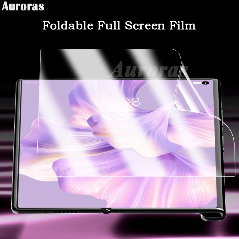 Proteggi Schermo Auroras Per Huawei Mate Xs2 Film 9D Full Hydrogel Film Protector Per Huawei Mate Xs 2 Film