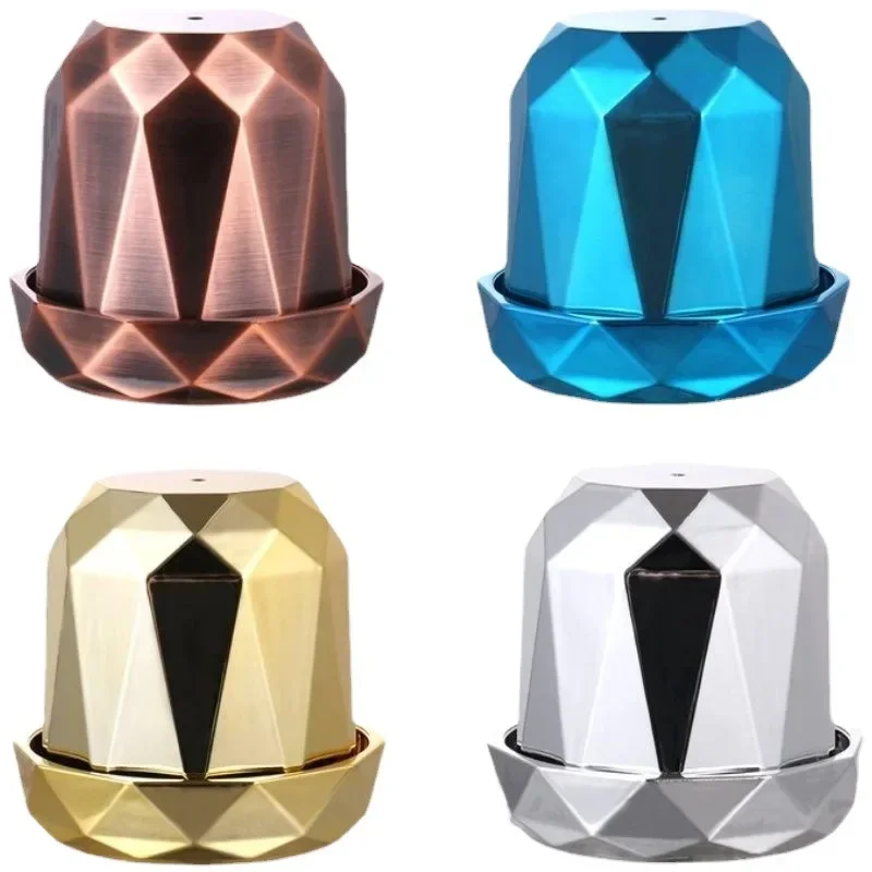 Electroplated Silent Dice Cup Lined with Velvet with Bottom Bracket Dice Cup 5 Piece Suitable for Bar Party Gathering dice cup