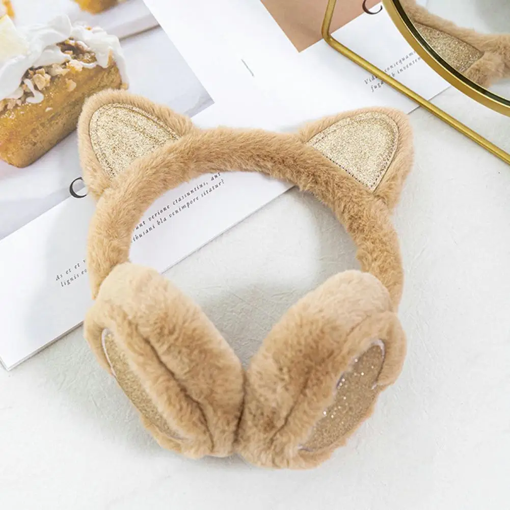Warm Earmuffs Korean Style Cozy Touch Cold Protection Lady Thickened