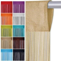 14 colors Thread Curtains,1meter x 2meter Door Curtain,Curtains,Living Room Decoration,Hanging Down Decorative Door Curtain 1