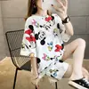 Pajamas Women's Summer Mickey Minnie Cartoon Loose Pajamas Suit Student Short-sleeved Shorts Korean Version Home Clothes Suit 3