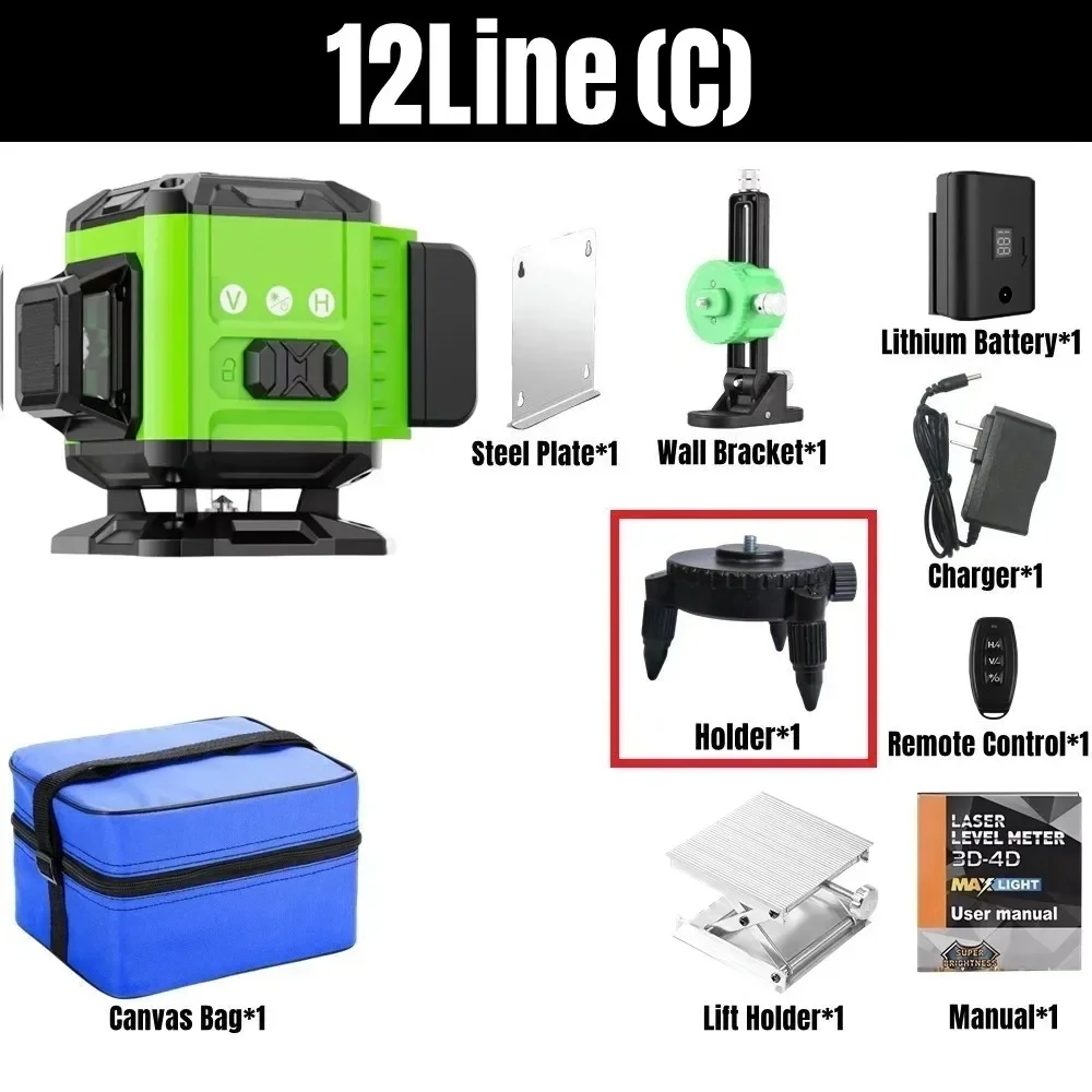 B Green 12 Line C
