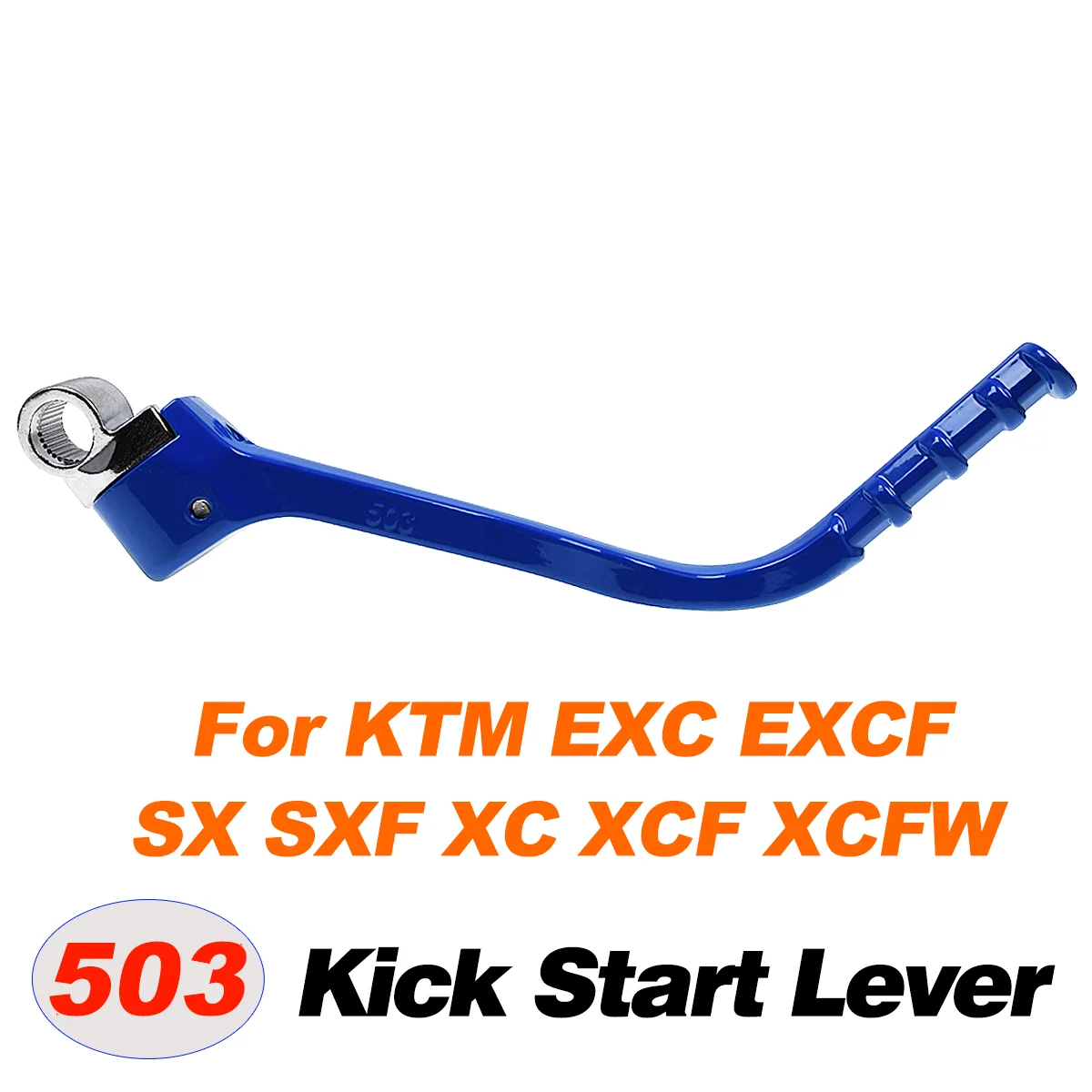 Motocross Kick Start Starter Hebel Pedal Für KTM 250 300 350 400 450 500 525 530 EXC EXC-F XC XC-F XCW XCW-F SX SX-F 1998-2019 – Detail 5