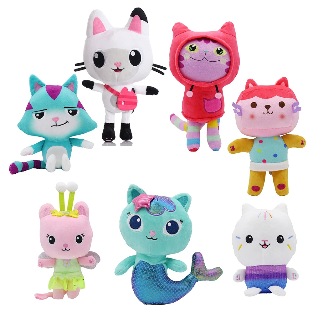 Casa Gabby Gato Peluche Oficial De Gabby's Dollhouse 25 Cm