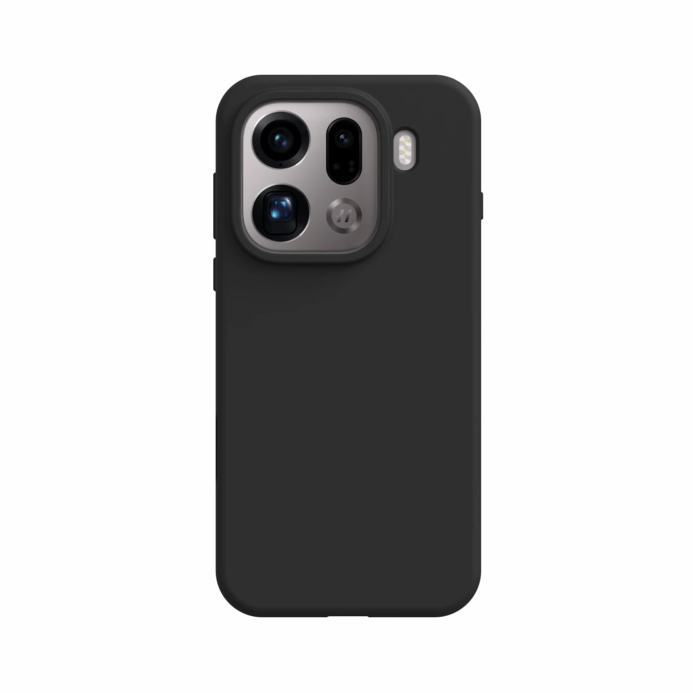 Fashionable Minimalist Liquid Silicone Shockproof Phone Case - Skin-Friendly Soft Back Cover