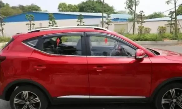 High quality Abs car window rain cover Abs sun visor sun visor car styling suitable for Mg Zs