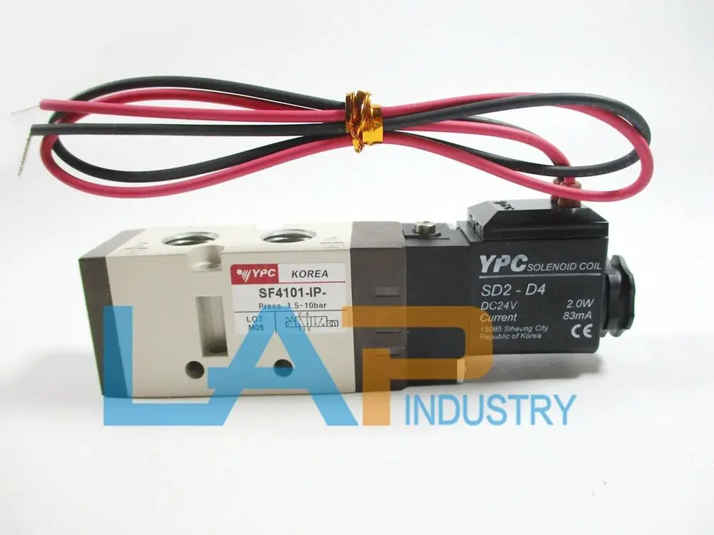 

1 шт. новый электромагнитный клапан для YPC SF4101-IP DC24V 1,5-10 бар