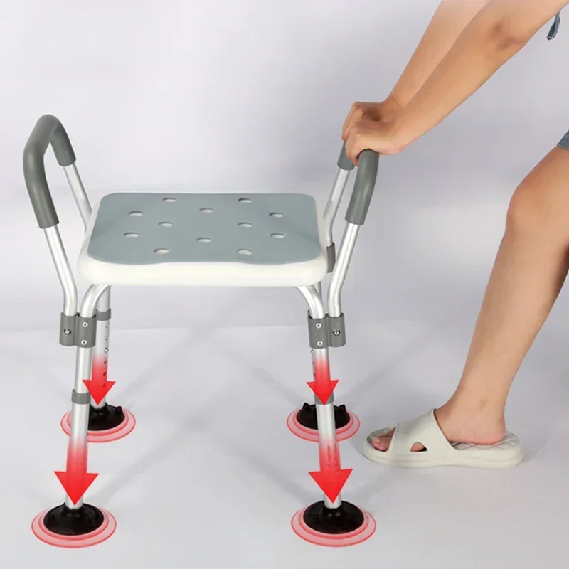 Elderly Small Bathroom Chair Minder Kitchen Nordic Bedroom Stool Space Saving Designer Shower Taburete Plegable Home Furniture
