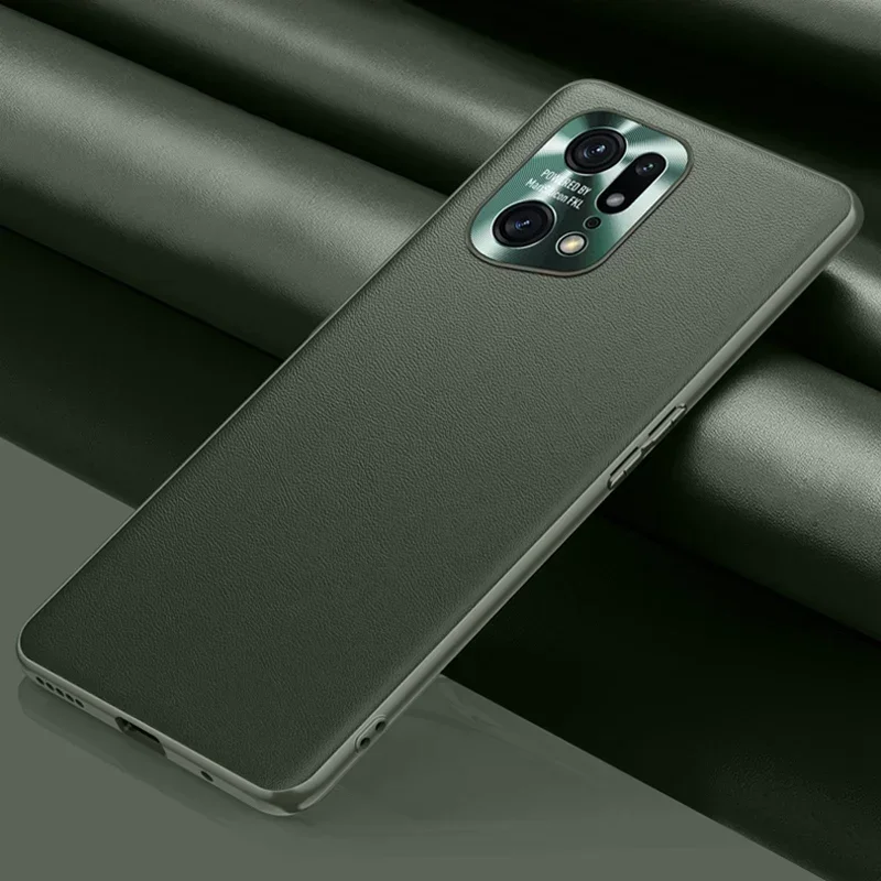 Luxury Leather & Silicone Phone Case Cover