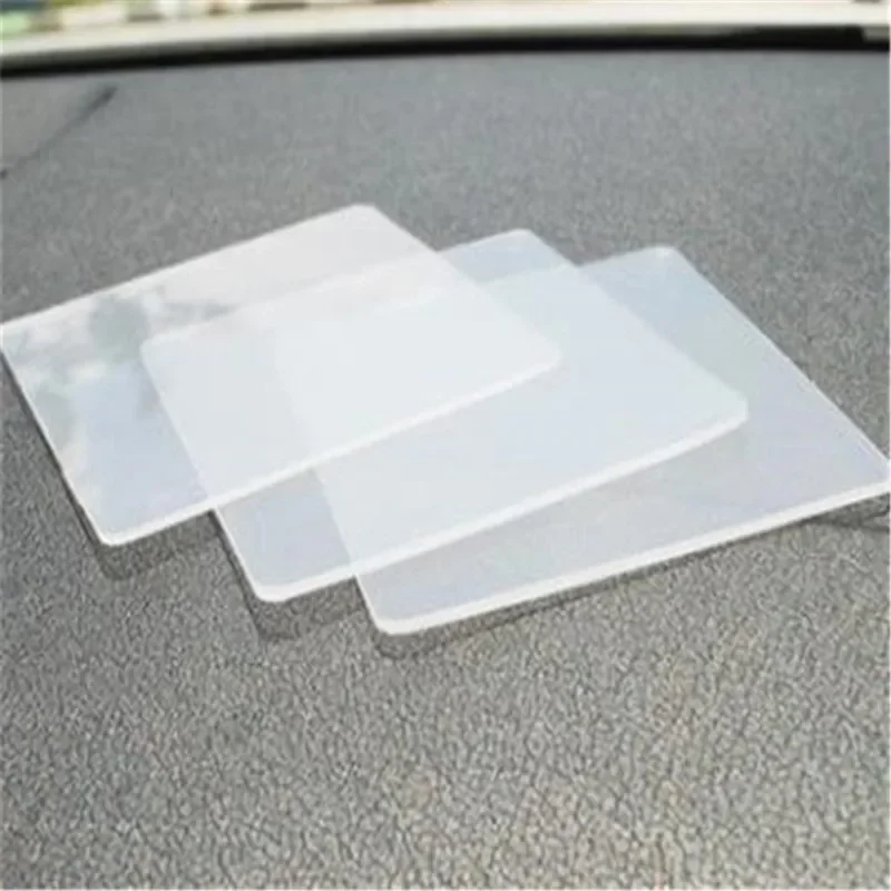 Silica Gel Gripping Pad Non-slip Recycled Reusable Universal Anti-Slip Mat Auto Interior Accessories Phone Holder