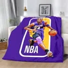 Printed Blanket Basketball Star K-kobeS  Picnic Blankets Warm Blanket Soft and Comfortable Blanket Home Travel Birthday Gift 3
