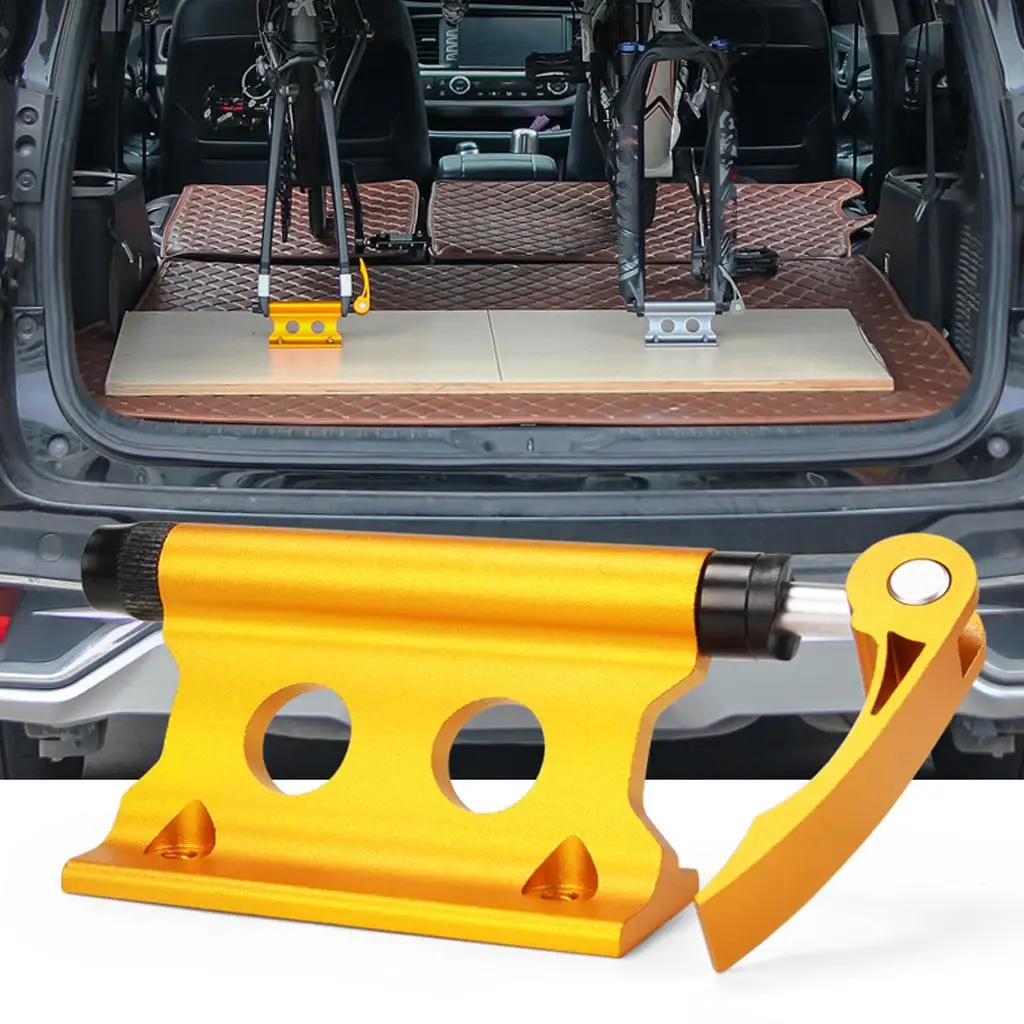 Car Roof Bike Carry Rack Bicycle Front Fork Quick Release Holder Truck Cycle Mount Bracket Rack Block Bicycle Accessories