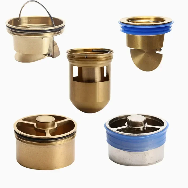 Water Drain Filter Floor Strainer Plug Trap Siphon Sink Anti Odor Pest Prevention Deodorant for Kitchen Bathroom Accessories 1PC