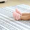Infant Baby Boy Girl Cozy Fleece Bootie Newborn Stay On Slipper Winter Warm Gripper Non-Slip Crib Shoes 5