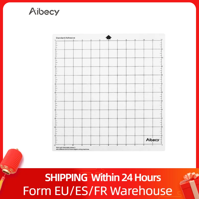 3pcs Replacement Cutting Mat Adhesive Mat Pad with Measuring Grid Paper  Cutting Board for Silhouette Cameo Plotter Machine - AliExpress