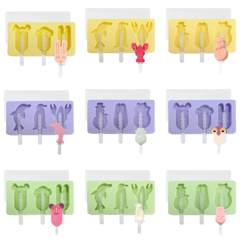 

Pet Series Handwork DIY Ice Cream Mold Silicone Popsicle Cheese Stick Mold