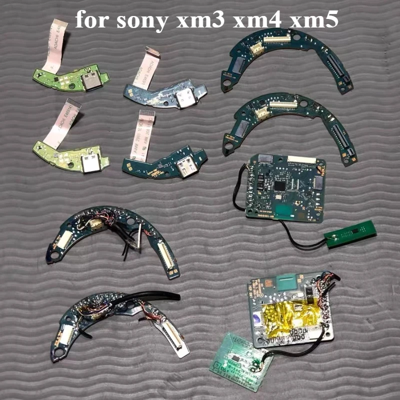 Sony WH-1000XM3 WH-1000XM4 WH-1000XM5 Headphone Charging Port Main Board MotherBoard
