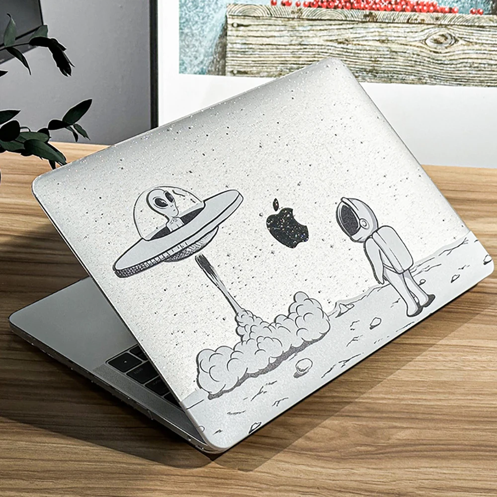 Egyal-capa para Laptop de Impressão Brilhante para Macbook Pro 13 m2 2023 Capa m1 A2338 2023 Pro 16 m3 Air 13.6 15.3 A2941