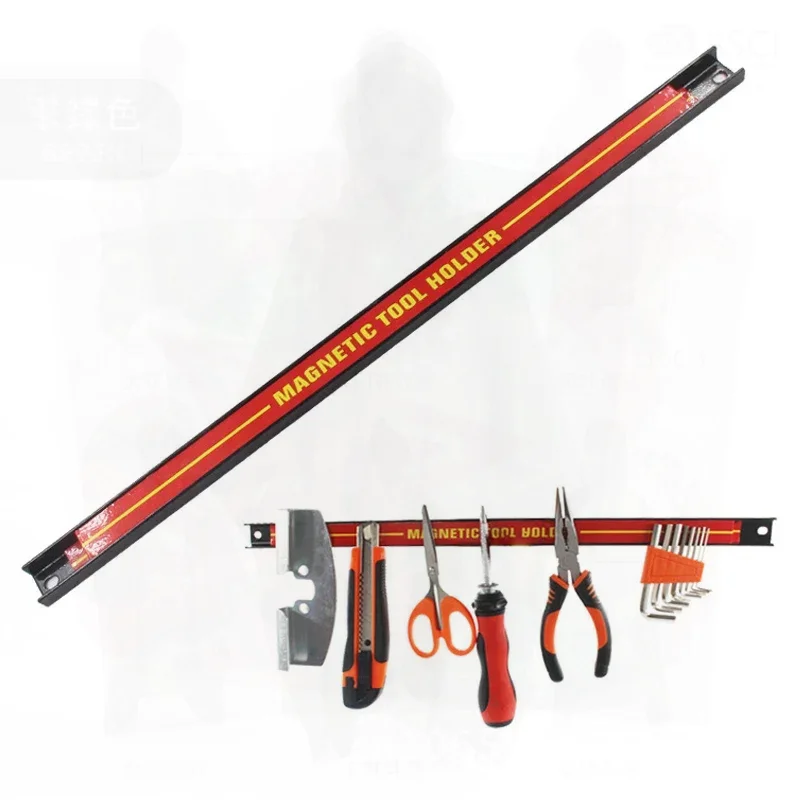 pcs 200/300/460mm 자석 공구 홀더 헤비듀티 자석 공구 바 스트립 랙 렌치 하드웨어 공구 랙 작업장 보관 공구