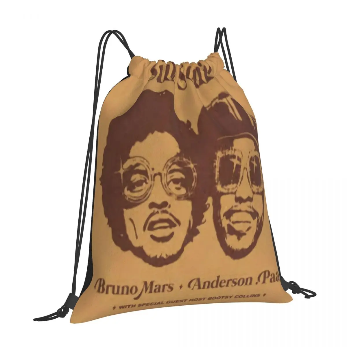 Мужской школьный рюкзак на шнурке Bruno Mars Anderson Paak