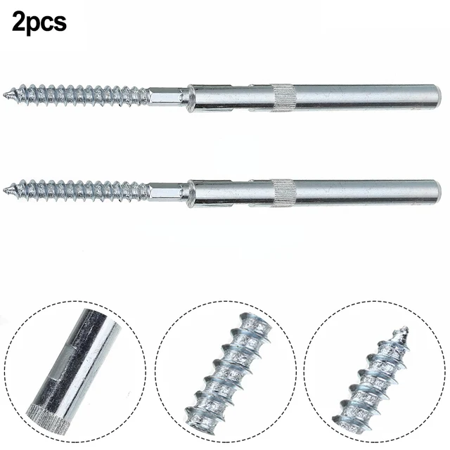 2pcs Floating Shelf Kit Concealed Metal Wall Mount Support Pins Bracket Wood Invisible Mounted Bracket DIY Adjustable Supports 3