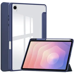 Custodia rigida in acrilico magnetico premium con porta penna