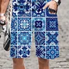 Harajuku 3D Ethnic Exotic Patterns Printed Beach Shorts Men Summer Vintage Swim Pants Fashion Streetwear Cool Trunk Board Shorts 5