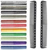 1pc 339 Hairdressing Haircutting Comb Professional Salon Stylist Tools Japanese 18cm Resin Barber's Comb Multiple Colors 6