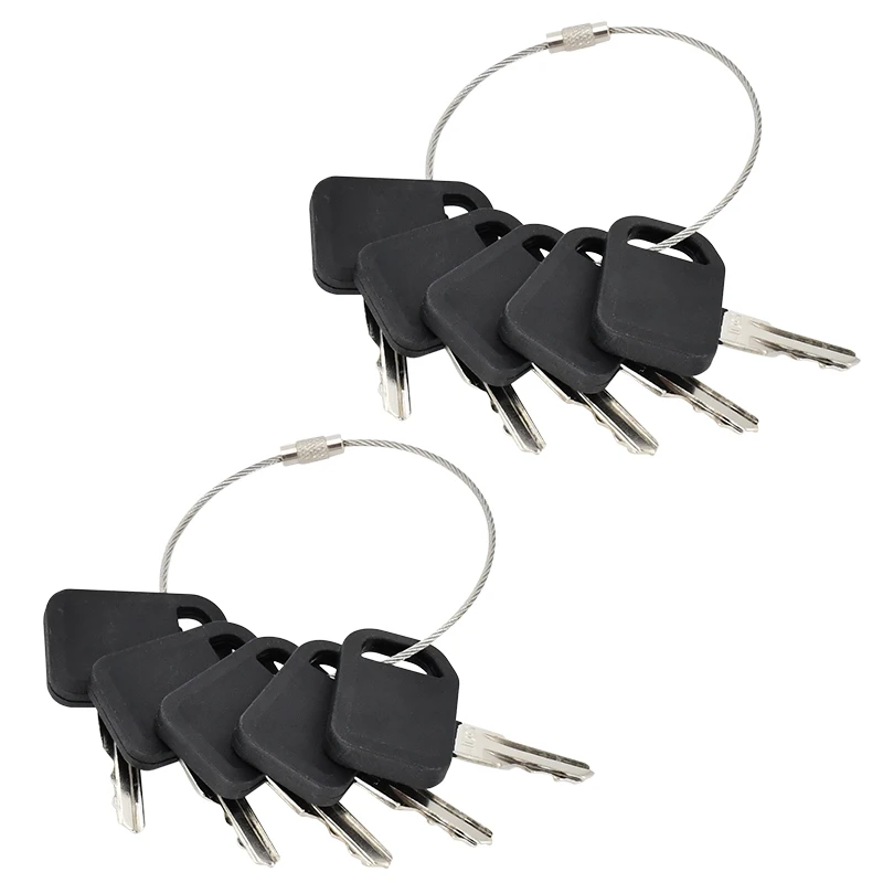 10pcs Ignition Keys AM131841 AM101600 AM102439 Compatible with John Deere Front Mower F1145 F510 F525 F620 F680 EZtrak Mower