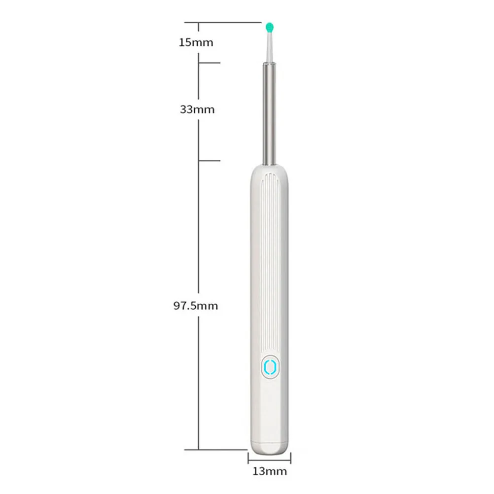Smart Visual Ear Cleaner Ear Sticks Otoscope USB C Charging Endoscope Wax Removal Tool Earpick MIni Camera Health Care Set 4