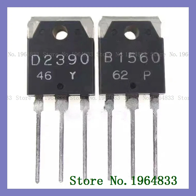 

2pcs/lot=a pair 2SD2390 2SB1560 TO-3P