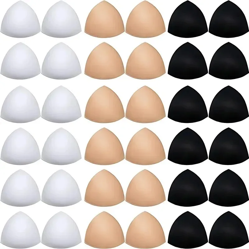 For Women Breast Push Up Enhancer Bra Pad Sports Bras Cups Insert Bikini Swimsuit Soft Bra Pads Inserts Removable Bra Pad 2