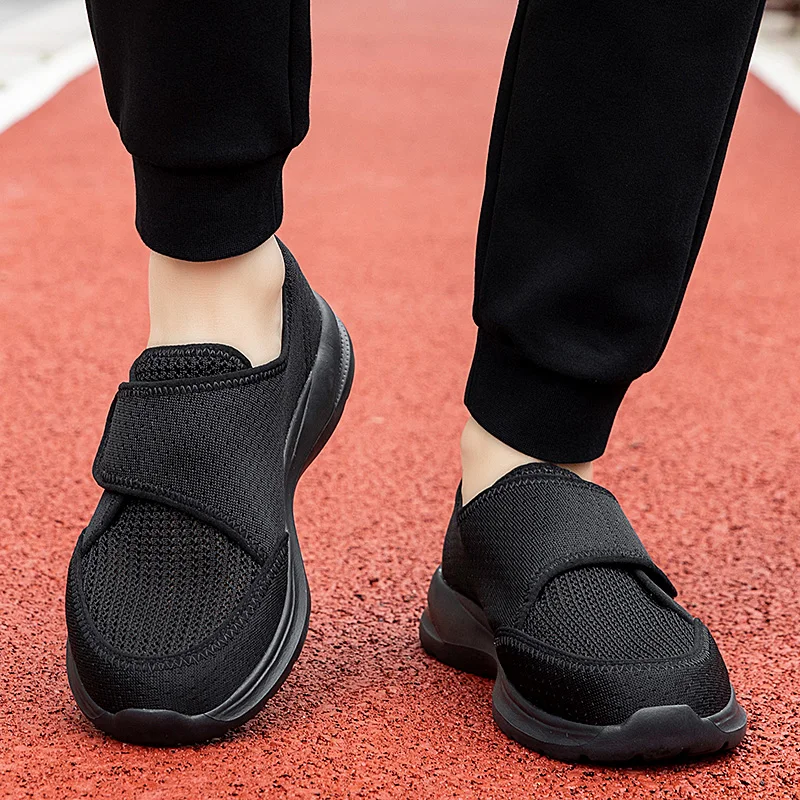 New Women Orthopedics Wide Feet Swollen Walking Casual Shoes Unisex Thumb Eversion Adjusting Soft Comfortable Diabetic Man Shoes 2