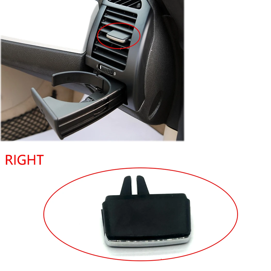 For BMW Z4 E85 E86 03-08 Air conditioning vent outlet card pad clip repair bag wind direction adjustment plectrum knob 3