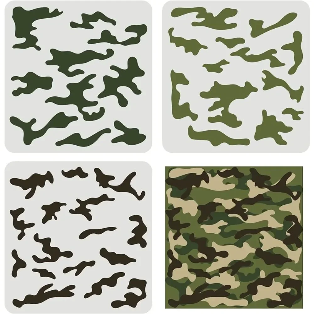 2-pack-vinyl-airbrush-camo-stencils-camouflage-for-duracoat-14-tiger-stripe-ebay