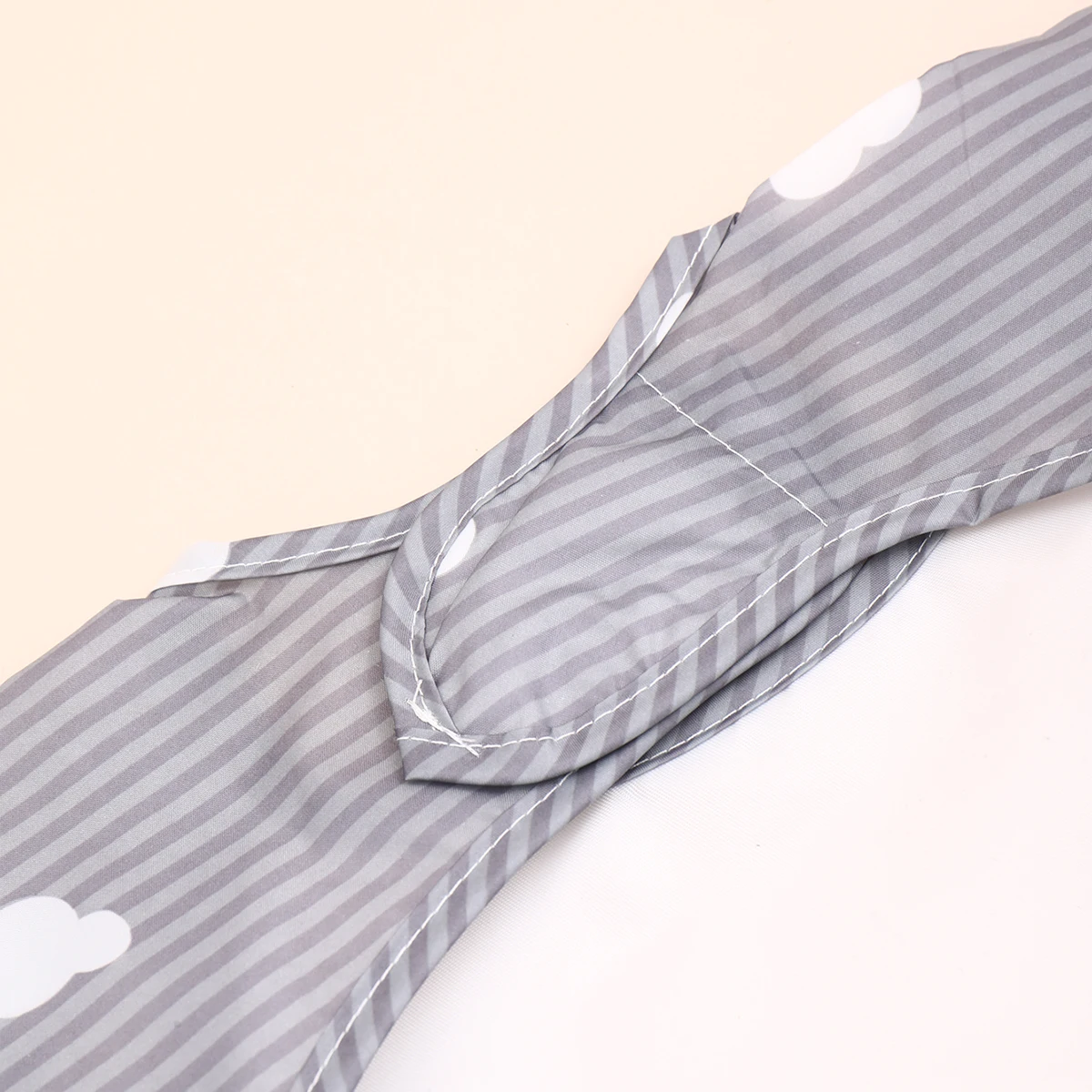 Baby Striped Long Sleeve Scarf Waterproof Toddler Art Smock Feeding Bib Apron Pocket Infant Boys Girls Burp Cloth Bibs baby bib,feeding bib,cotton bib set,cotton bib,children painting apron