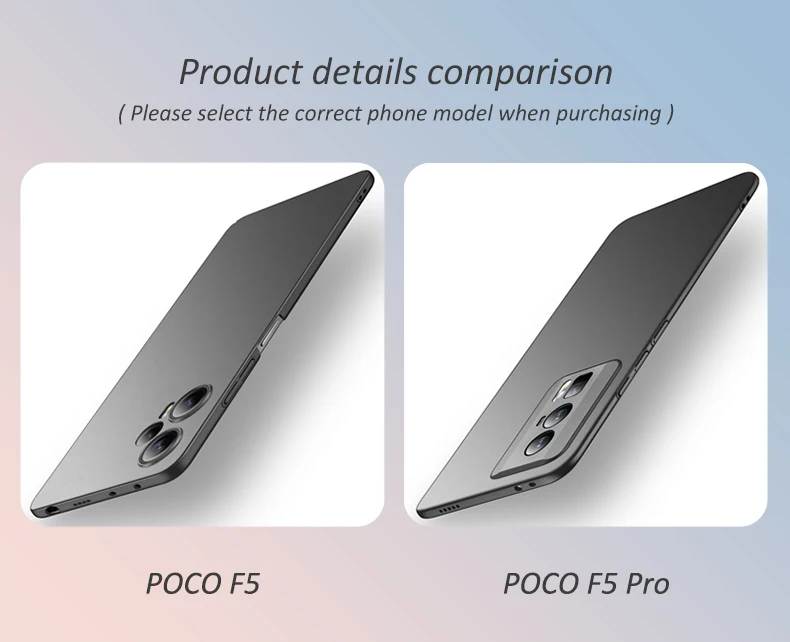 For XIAOMI POCO F8 F7 F6 F5 Pro Ultra F8Ultra 5G Hard Plastic Shockproof Case Covers Ultra Slim Lightweight Frosted Cases — view 6