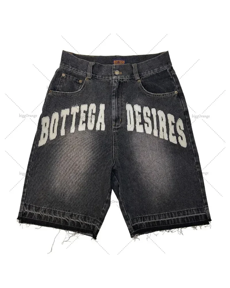 Denim Shorts Walmart Mujer Pantalón Corto Patchwork Ripped Mid