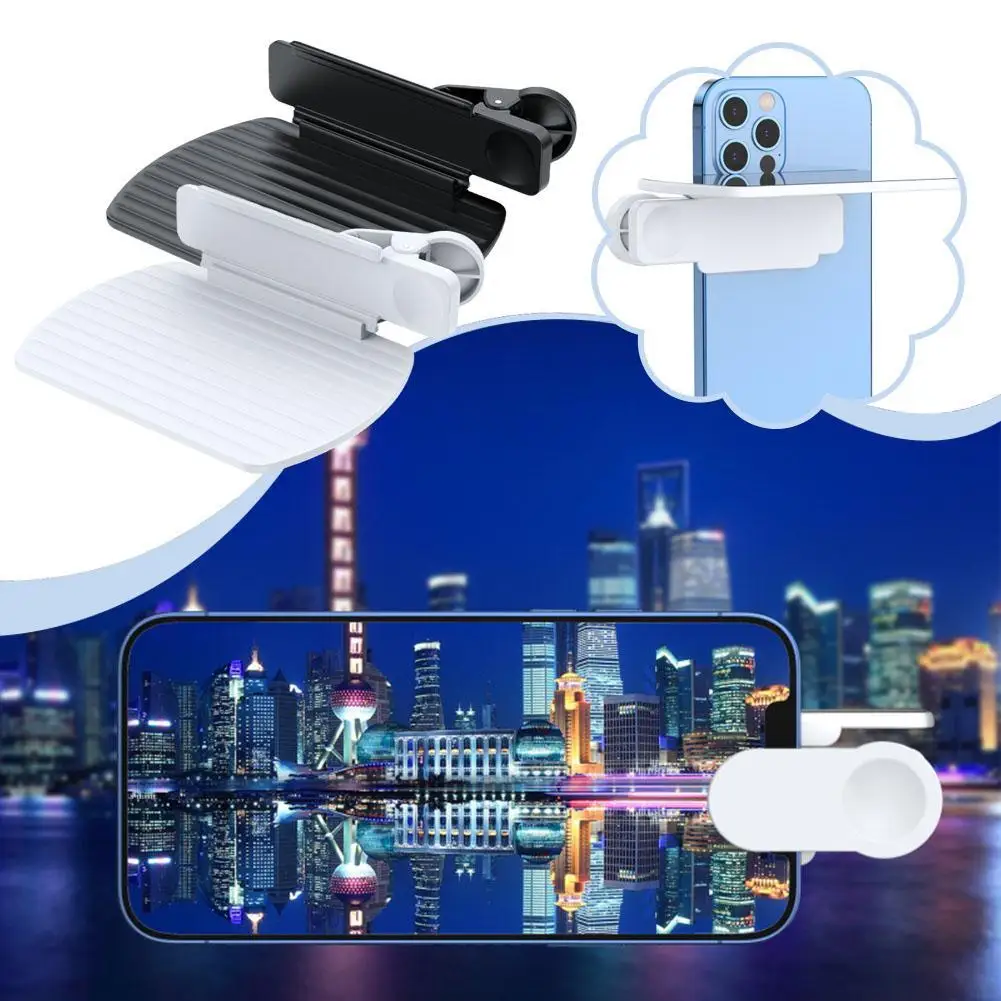 

Smartphone Camera Mirror Reflection Clip Kit Mobile Phone Reflection Camera Clip Selfie Artifact Reflection Outdoor Lens