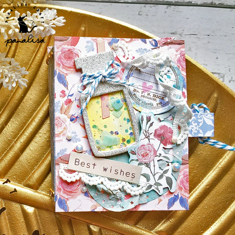 ZFPARTY Cute Tickets Shaker Metal Cutting Dies Stencils For DIY Scrapbooking Decorative Embossing DIY Paper Cards