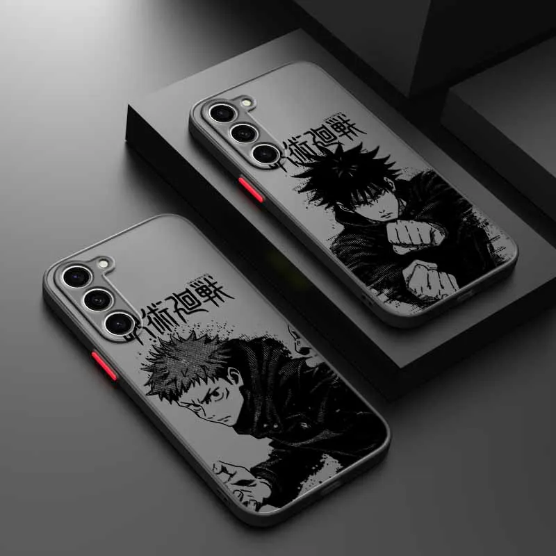 Jujutsu Kaisen Fantasy Anime Frosted Translucent Phone Case