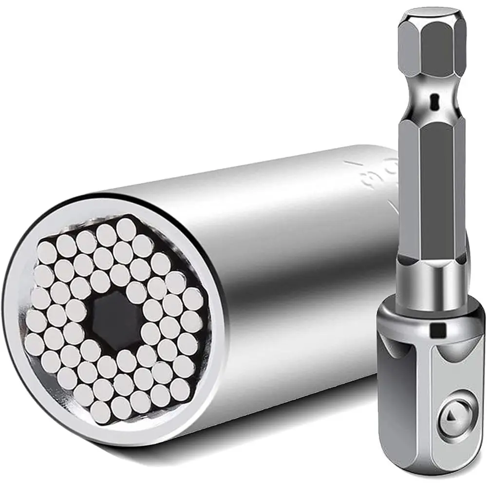 Universal Socket Wrench Set - Ratchet Tool for Efficient Mechanical Operation