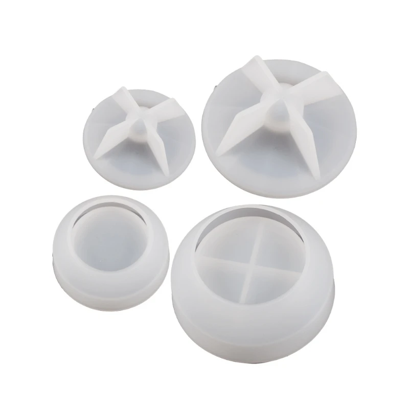 

Silicone Jewelry Box Molds Round Shaped Epoxy Resin Moulds for Hand-Making